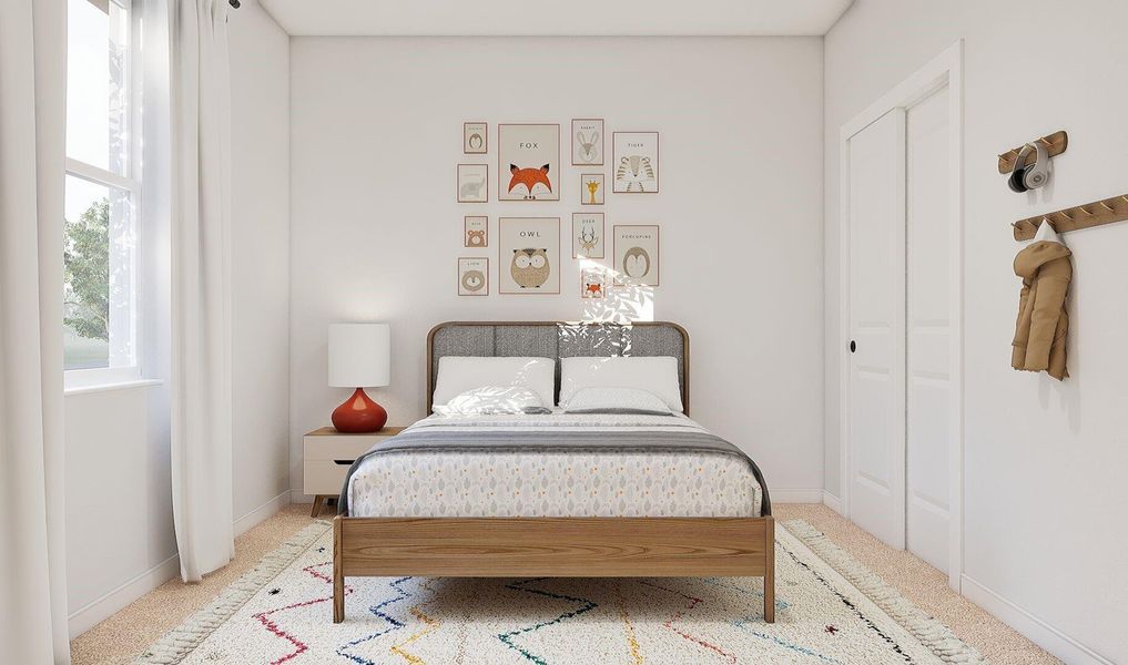 Bedroom 3 (*Artist rendering used for illustration purposes only.)