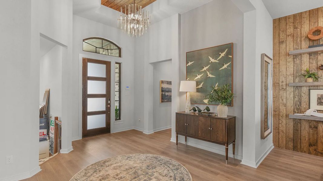 Furnished interior view inside a new home in Newhaven, Manor (Image 4).