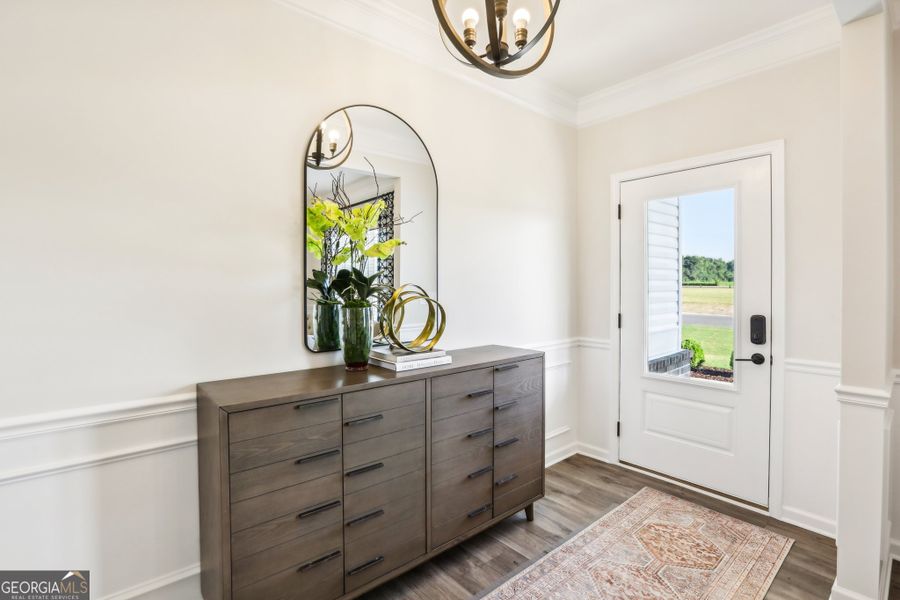 Furnished interior view inside a new home in Maddox Station, Eatonton (Image 3).