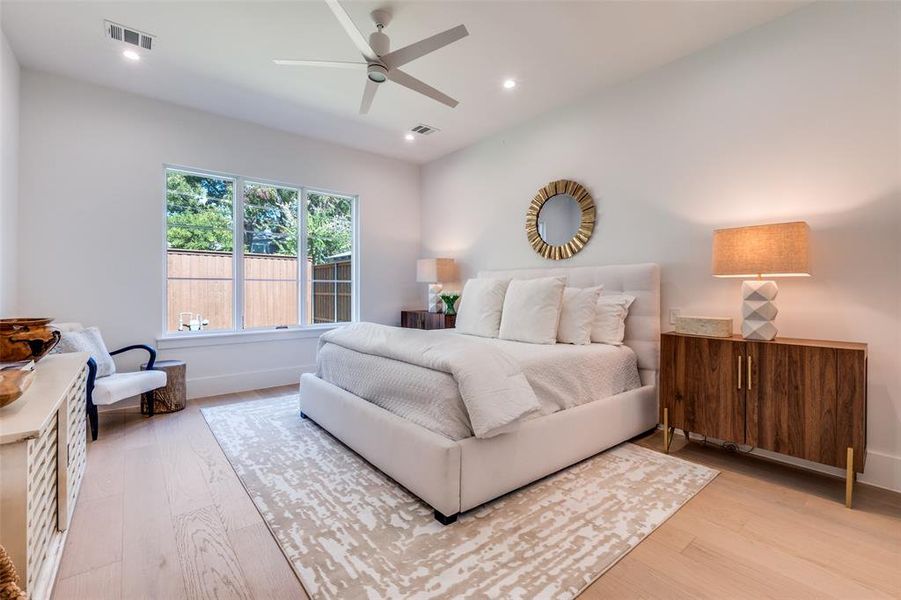 Furnished interior view inside a new home in , Dallas (Image 4).