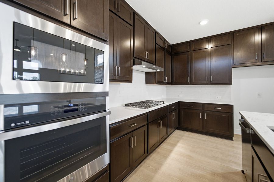 Furnished interior view inside a new home in Santa Rita Ranch, Liberty Hill (Image 9).