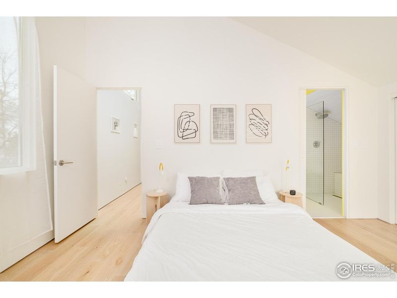 Furnished interior view inside a new home in , Denver (Image 25).