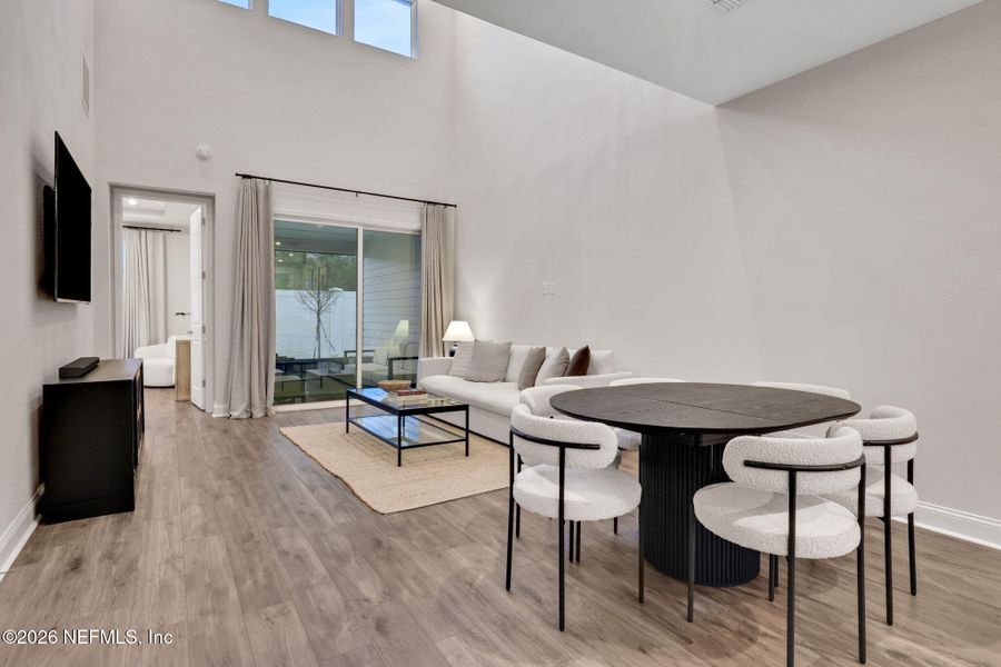 Furnished interior view inside a new home in , Jacksonville (Image 7).