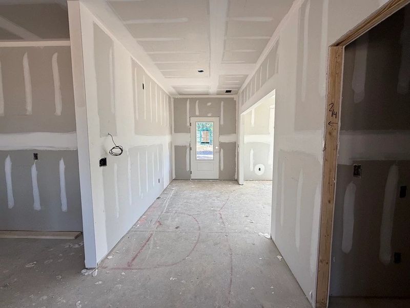 In-progress construction of a new home in The Point, Rolesville, NC (Image 4).