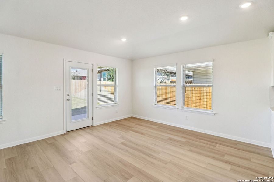 Spacious, unfurnished interior of a new home in Legendary Trails - Classic Series, Cibolo (Image 17). Spacious, unfurnished interior of a new home in Legendary Trails - Classic Series, Cibolo (Image 17).