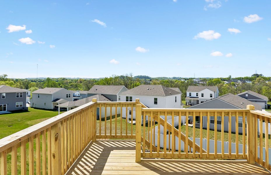 Exterior details and patio area of a home in Highlands of Carter's Station, Columbia (Image 4). Exterior details and patio area of a home in Highlands of Carter's Station, Columbia (Image 4).