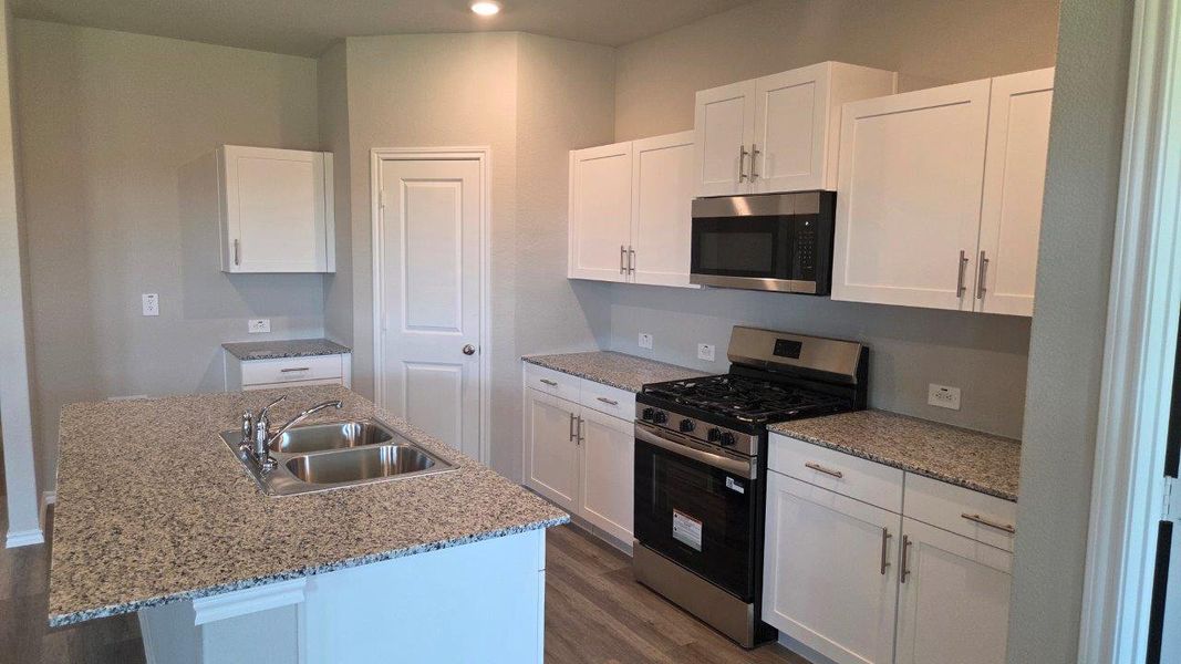 Furnished interior view inside a new home in Rosewood at Beltmill, Fort Worth (Image 4).