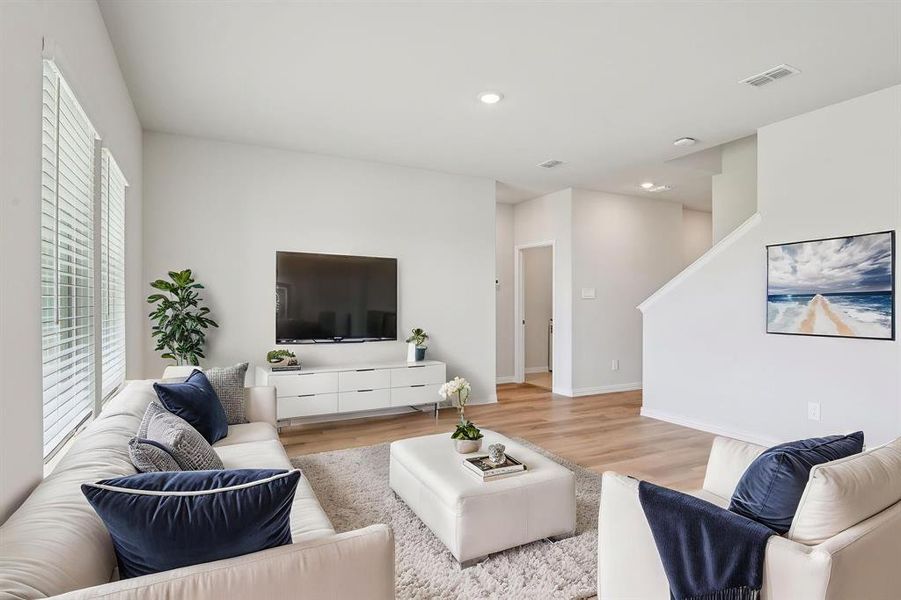 Furnished interior view inside a new home in River Ridge, Crandall (Image 11).