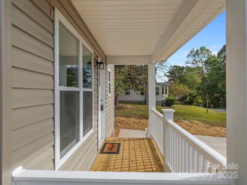 Exterior details and patio area of a home in , Albemarle (Image 29). Exterior details and patio area of a home in , Albemarle (Image 29).