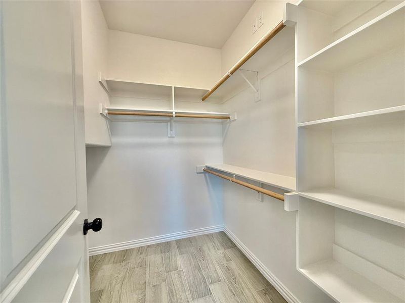 Master Walk-in closet