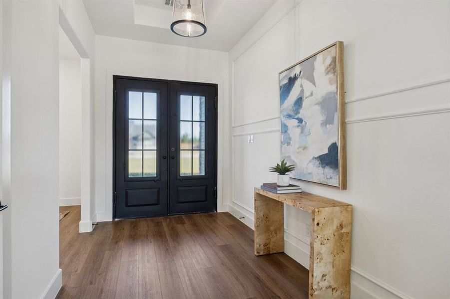 Furnished interior view inside a new home in , Waxahachie (Image 17).