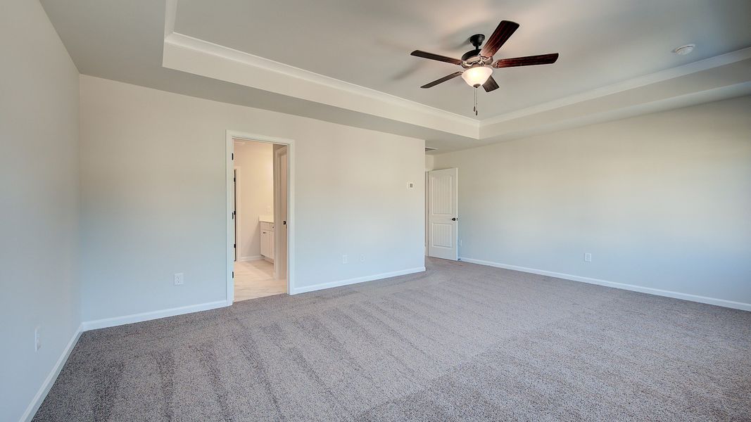 Representative furnished interior of a home built from the Ridgewood by DRB Homes in Kingston, Locust Grove (Image 20).