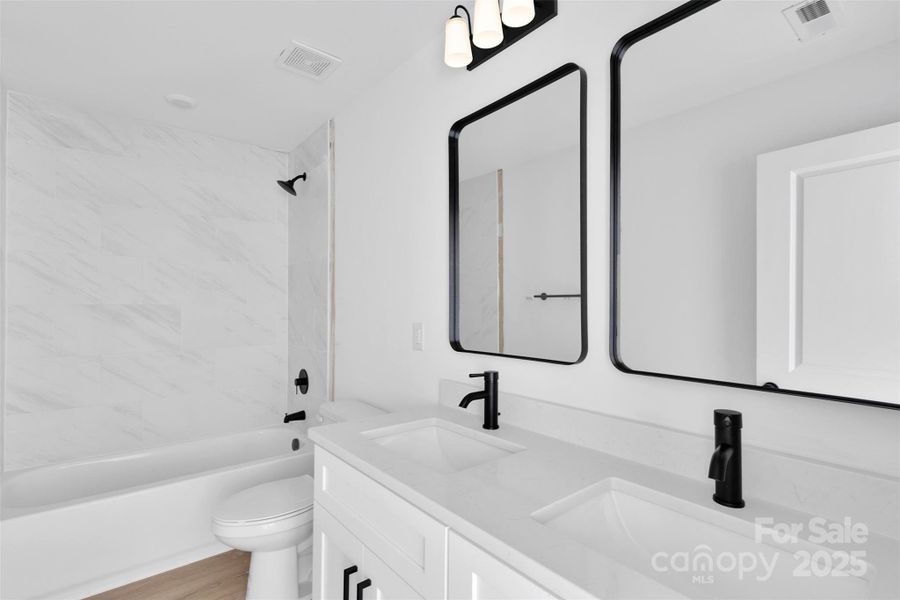 Furnished interior view inside a new home in , Charlotte (Image 6).