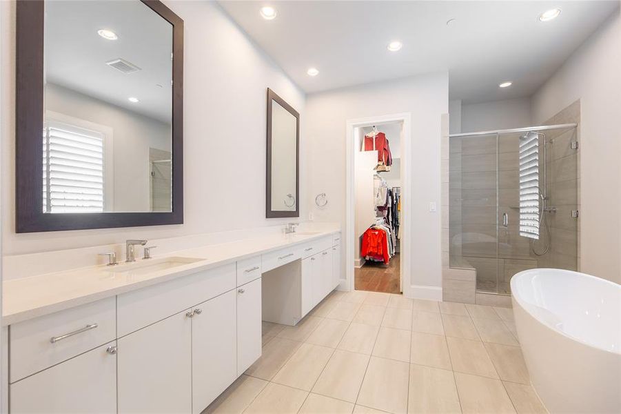 Furnished interior view inside a new home in , Addison (Image 8).