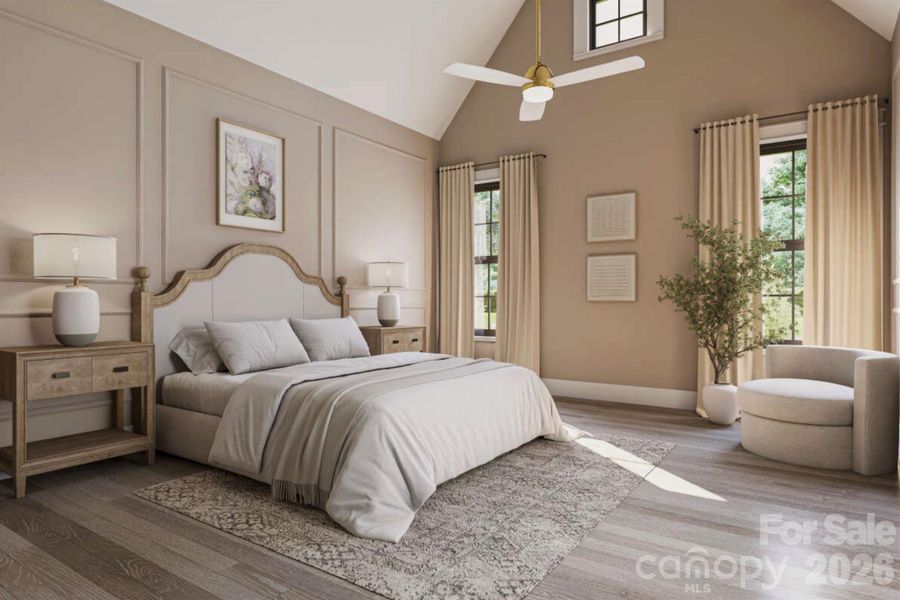 Furnished interior view inside a new home in , Indian Land (Image 15).