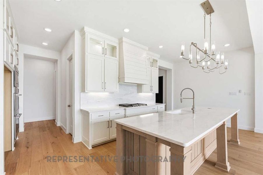 Furnished interior view inside a new home in Cambridge Crossing, Celina (Image 6).