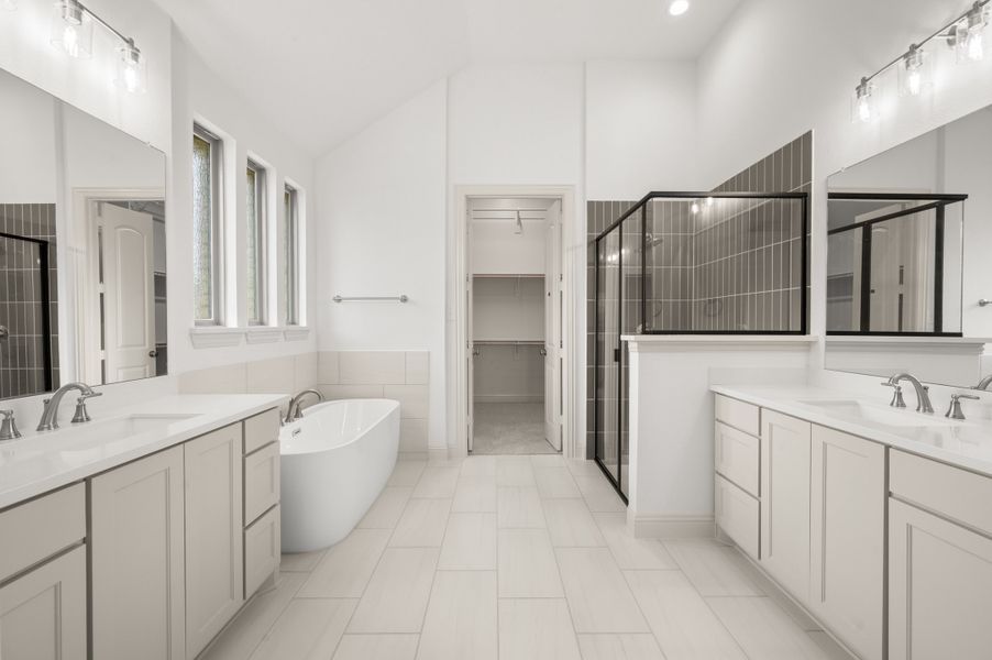 Furnished interior view inside a new home in Redden Farms, Midlothian (Image 11).