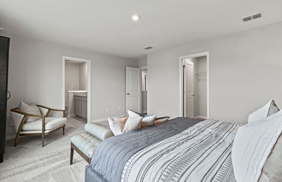 Furnished interior view inside a new home in Carpenter Falls, Durham (Image 19).