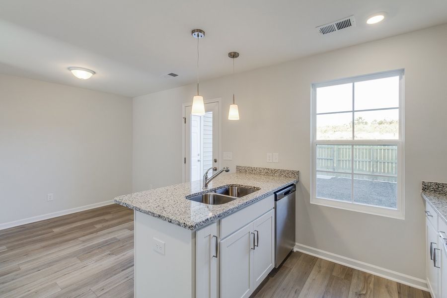 Furnished interior view inside a new home in Astoria, Columbia (Image 10). Furnished interior view inside a new home in Astoria, Columbia (Image 10).