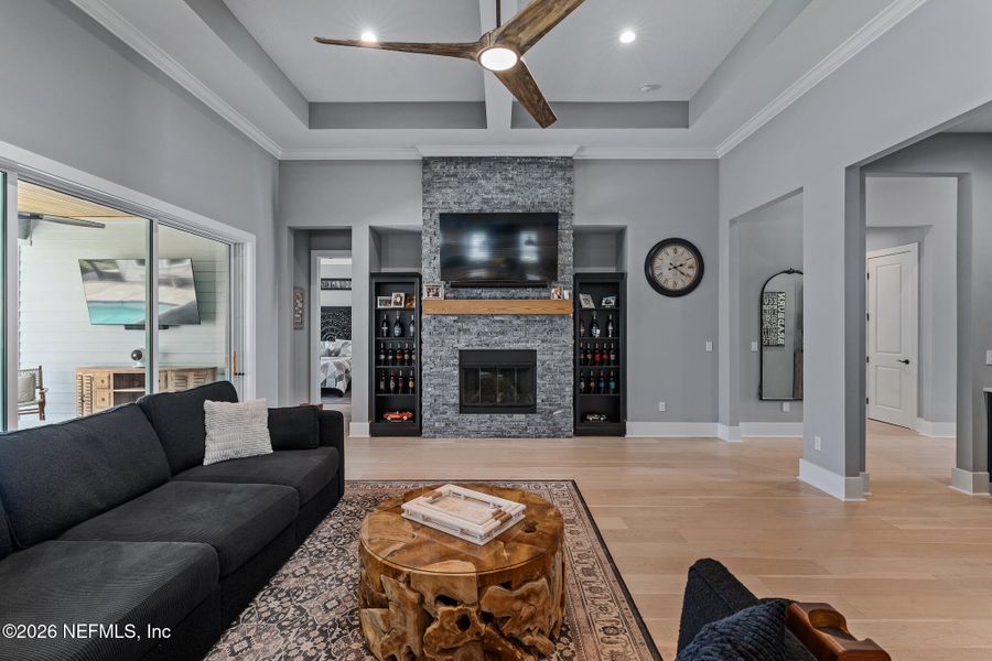 Furnished interior view inside a new home in Marshes of Madeira, St. Augustine (Image 40). Furnished interior view inside a new home in Marshes of Madeira, St. Augustine (Image 40).