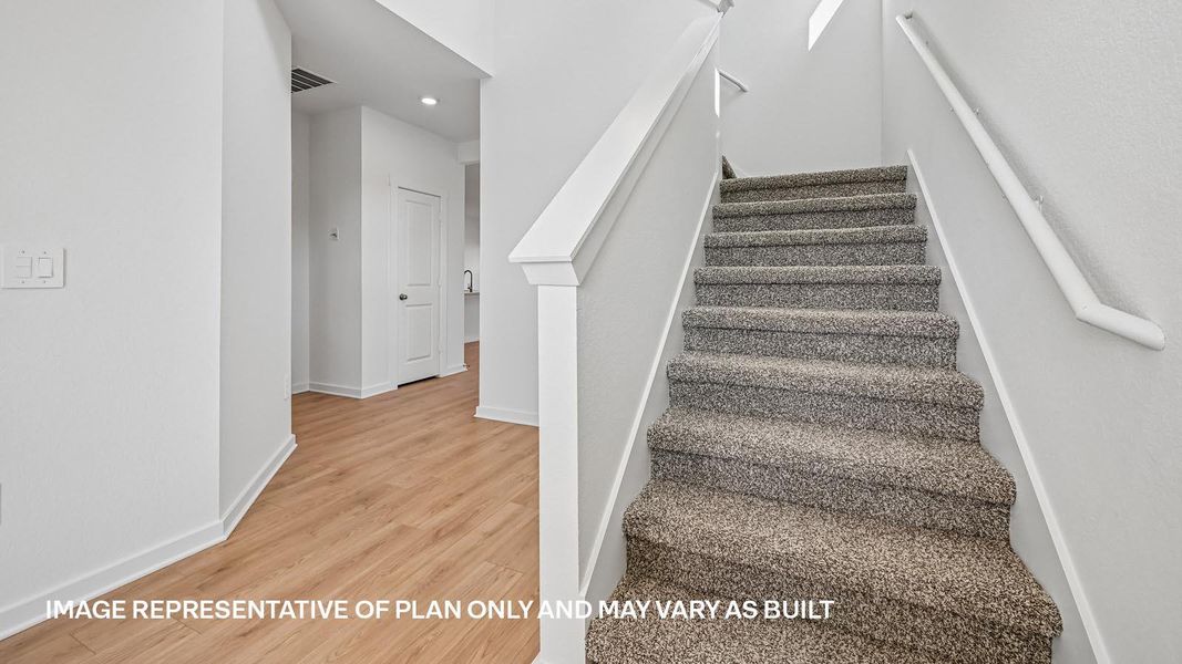 Spacious, unfurnished interior of a new home in Frontier, Mustang Ridge (Image 15).