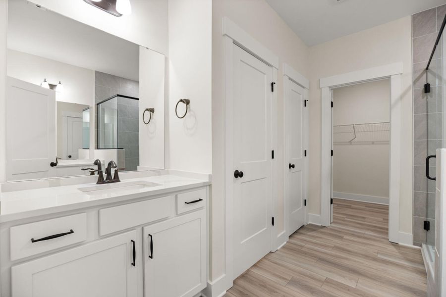 Furnished interior view inside a new home in Harbor Crossing, Greensboro (Image 12).