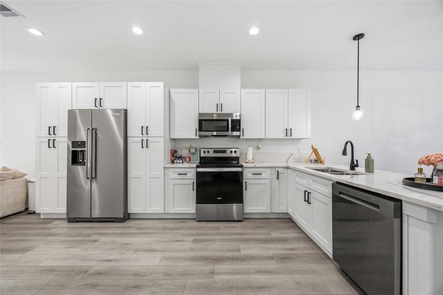 Furnished interior view inside a new home in , Houston (Image 4).