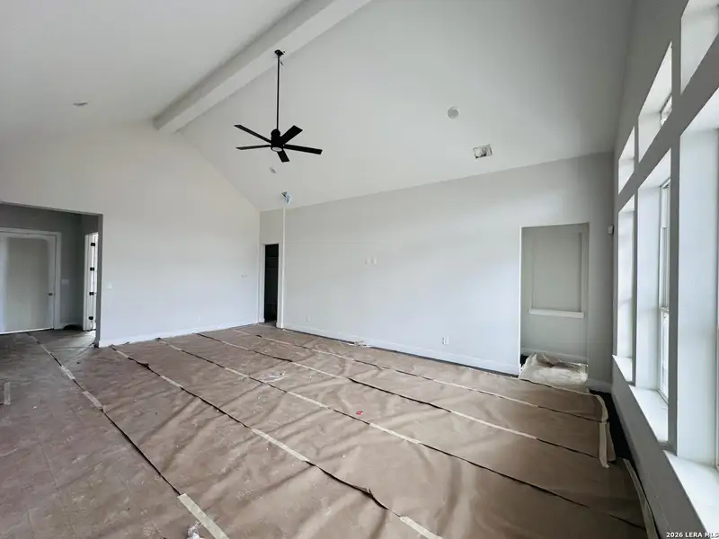 In-progress construction of a new home in Village at Three Oaks, Seguin, TX (Image 19).