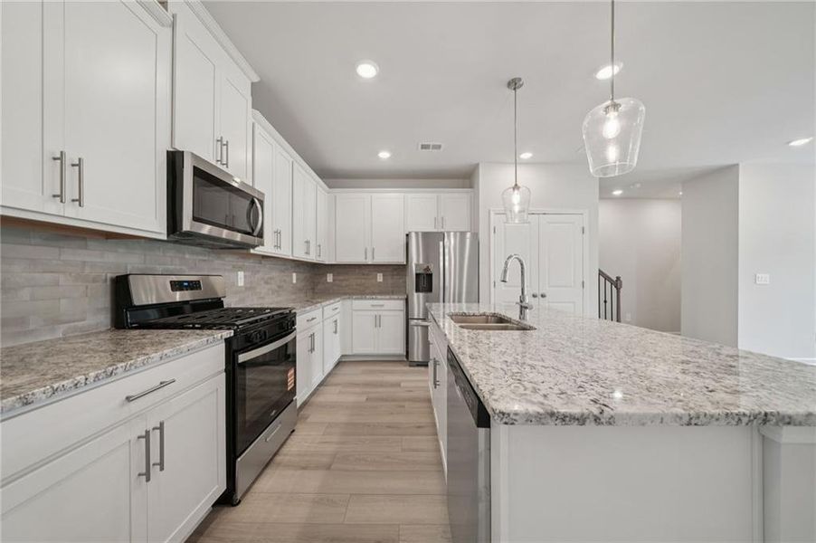 Furnished interior view inside a new home in Artisan Walk, Fairburn (Image 5).