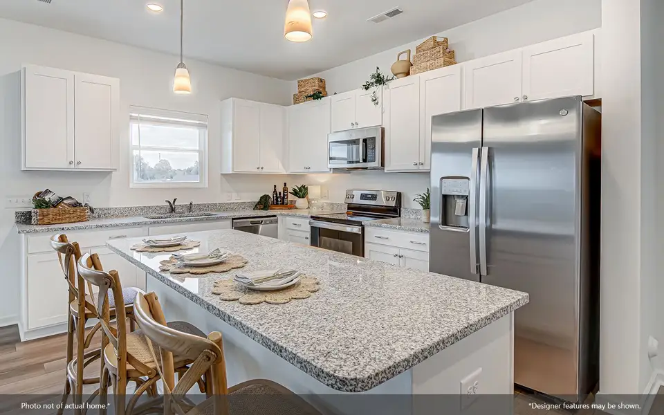 Furnished interior view inside a new home in Braxton Place, Moore (Image 4).