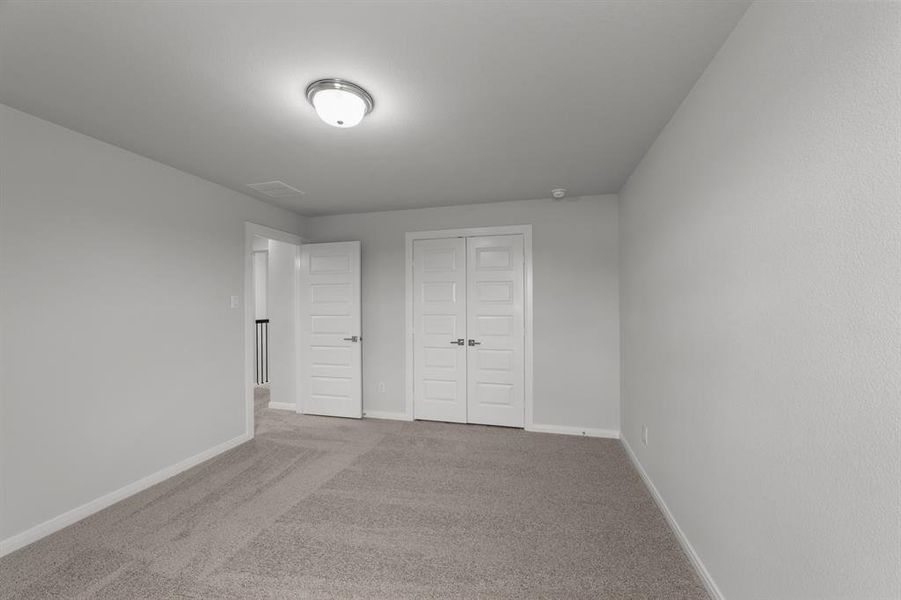 Spacious, unfurnished interior of a new home in Karis - Village Series, Crowley (Image 25). Spacious, unfurnished interior of a new home in Karis - Village Series, Crowley (Image 25).