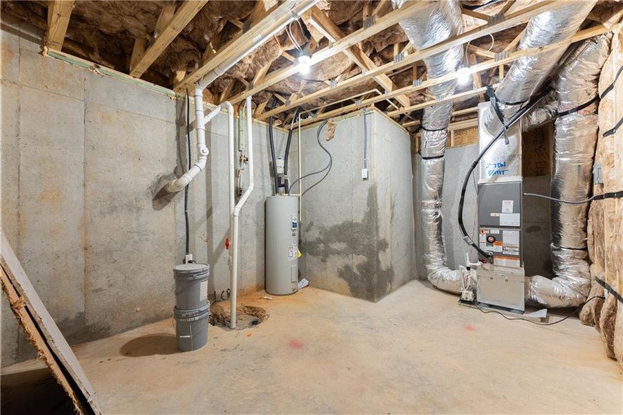 In-progress construction of a new home in Habersham Meadows, Demorest, GA (Image 32).