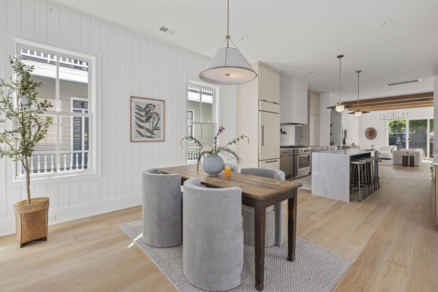 Furnished interior view inside a new home in , Charleston (Image 27). Furnished interior view inside a new home in , Charleston (Image 27).