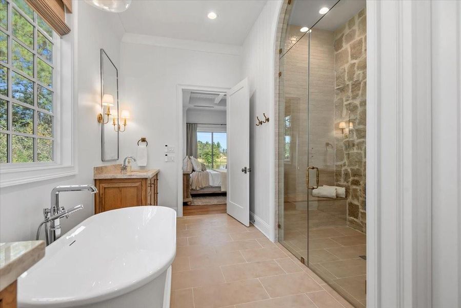 Furnished interior view inside a new home in , Montgomery (Image 15).