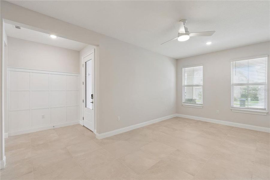 Spacious, unfurnished interior of a new home in Horizon Isle, Winter Garden (Image 25). Spacious, unfurnished interior of a new home in Horizon Isle, Winter Garden (Image 25).