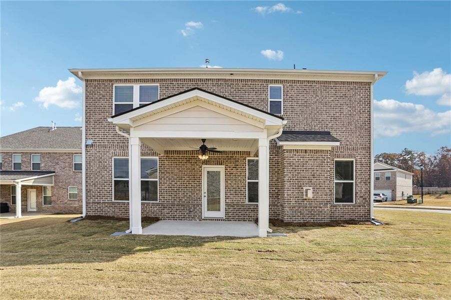 Exterior details and patio area of a home in Burchwood, Stockbridge (Image 4). Exterior details and patio area of a home in Burchwood, Stockbridge (Image 4).