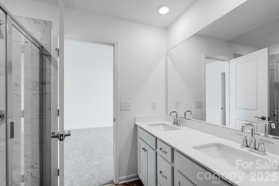 Furnished interior view inside a new home in Cannon Village, York (Image 6).