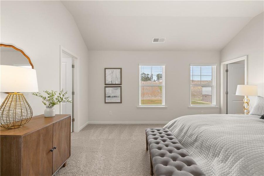 Furnished interior view inside a new home in Alcovy Village, Lawrenceville (Image 70).