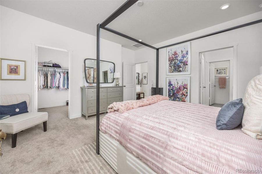 Furnished interior view inside a new home in Whisper Village, Arvada (Image 19).