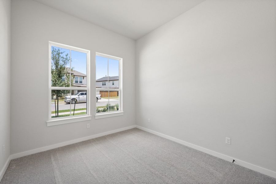 Spacious, unfurnished interior of a new home in Heritage, Dripping Springs (Image 43). Spacious, unfurnished interior of a new home in Heritage, Dripping Springs (Image 43).