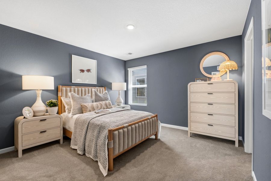 Representative furnished interior of a home built from the 4008 by Risewell Homes in Harvest Crossing, Aurora (Image 16).