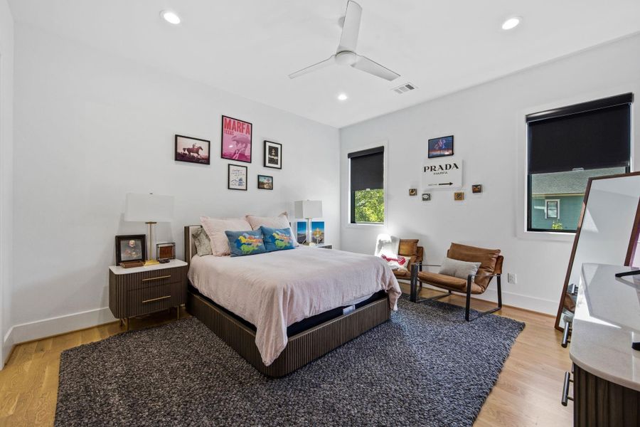Furnished interior view inside a new home in , Houston (Image 18).