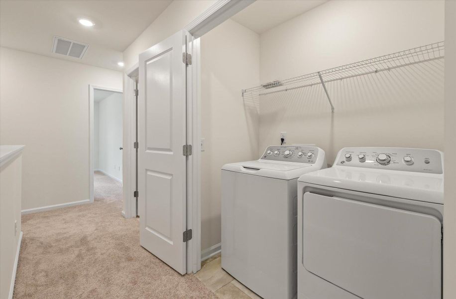 Furnished interior view inside a new home in The Landings at Montague, Goose Creek (Image 14).
