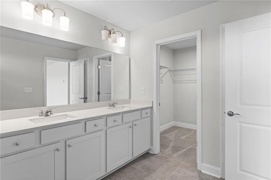Furnished interior view inside a new home in Overland, Locust Grove (Image 7).