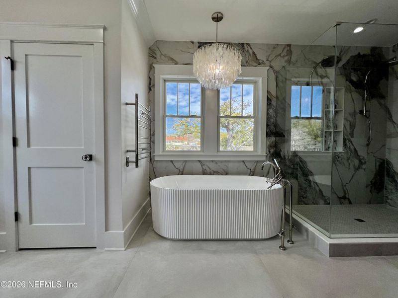 Furnished interior view inside a new home in , Jacksonville (Image 69).