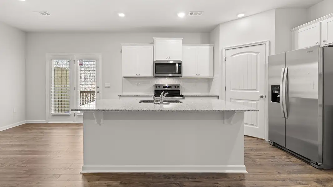 Furnished interior view inside a new home in Mountain Park, Dahlonega (Image 3).
