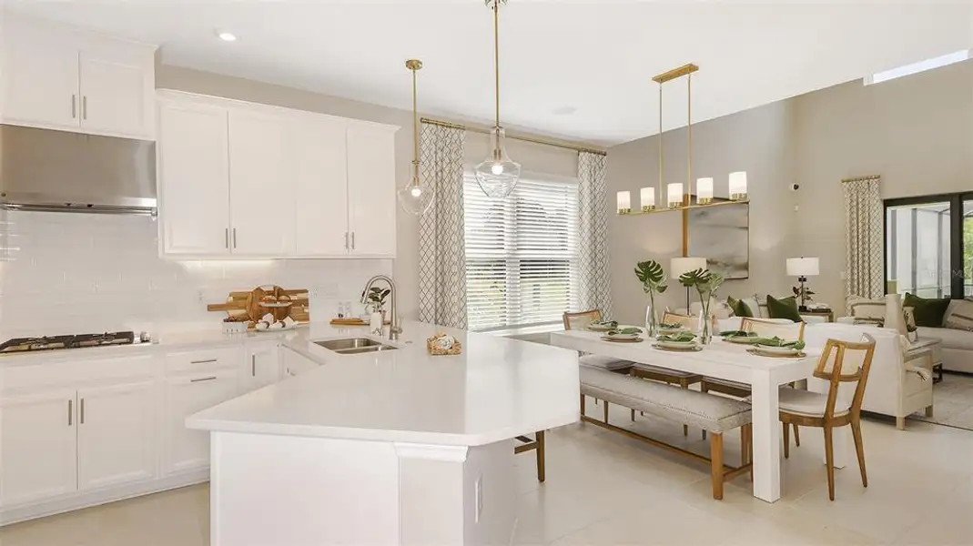 Furnished interior view inside a new home in Lochside, Mount Dora (Image 5). Furnished interior view inside a new home in Lochside, Mount Dora (Image 5).