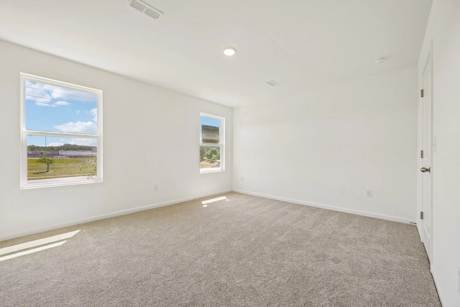 Spacious, unfurnished interior of a new home in Towns at The Point, Rolesville (Image 26). Spacious, unfurnished interior of a new home in Towns at The Point, Rolesville (Image 26).