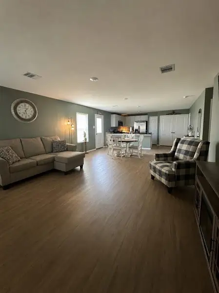 Furnished interior view inside a new home in , Bay City (Image 2). Furnished interior view inside a new home in , Bay City (Image 2).