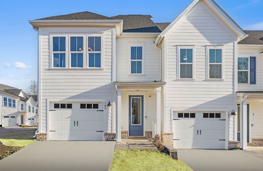 Representative exterior photo of a completed home built from the Byrnes 2-Story by Pulte Homes in Alston Park, Greenville, SC (Image 21). Representative exterior photo of a completed home built from the Byrnes 2-Story by Pulte Homes in Alston Park, Greenville, SC (Image 21).